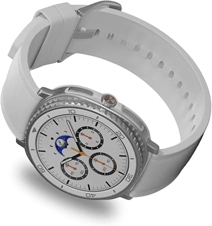 SAMSUNG Galaxy Watch 8 Classic | 46mm, Rotating Bezel | AI Smartwatch w/ 1.34" AMOLED, Wear OS 6, Wi-Fi, Bluetooth, GPS Fitness Tracker, IP68, MIL-STD-810H | International Model L500 | w/Fast Charger, on Amazon.ae - Price Tracker