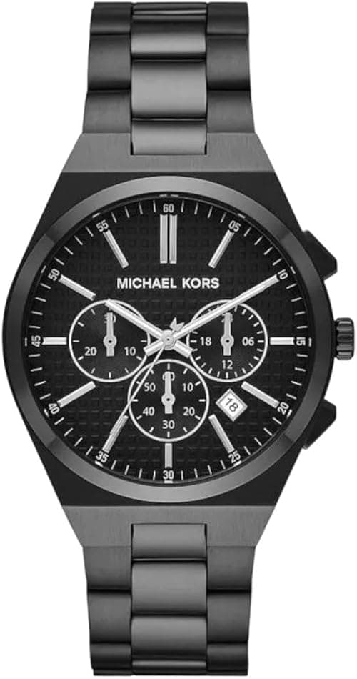 Michael Kors Lennox Watch for men, Chronograph or Quartz movement with Stainless steel or Leather strap on Amazon.ae - Price Tracker