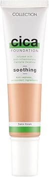 Collection Cosmetics Hydrating Medium Coverage Cica Foundation Infused with Anti-Redness, Vegan Foundation, 30ml, Buttermilk on Amazon.ae - Price Tracker