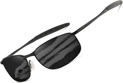 AEVOGUE Polarized Sunglasses For Men Rectangle Metal Frame Retro Sun Glasses AE0395 on Amazon.ae - Price Tracker