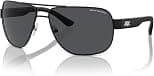 Armani Exchange Man Sunglasses Matte Black Frame, Grey Lenses, 62MM - Best Deal Finder