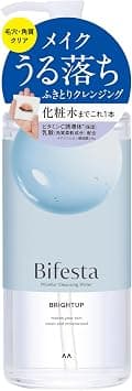 Bifesta Micellar Cleansing Water Bright Up Wiping Type Pore/Keratin Clear Toner Derived Oil Free Fragrance Free 400ml - Best Deal Finder