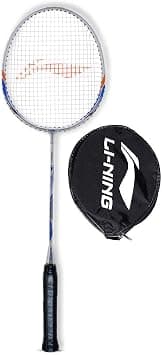 Li-Ning XP-80-IV Strung Aluminum Badminton Racket With Free Head Cover(Grey/Green,Set of 1) on Amazon.ae - Price Tracker
