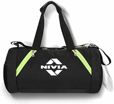 Nivia Polyester Beast-3, Unisex Gym Bags, Shoulder Bag for Men & Women, Carry Gym Accessories, Fitness Bag, Sports & Travel Bag, Sports Kit on Amazon.ae - Price Tracker