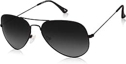 Vincent Chase Eyewear By Lenskart | Full Rim Aviator Branded Latest and Stylish Sunglasses | Polarized and 100% UV Protected | Men & Women | Medium | VC 5158/P-Pack of 1 - Best Deal Finder
