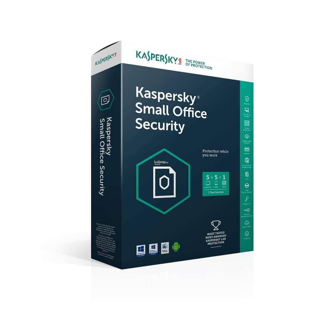 Kaspersky Small Office Security 5 5 1 User Retail on Amazon.ae - Price Tracker