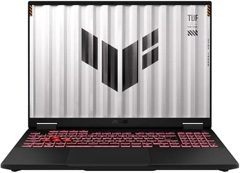 ASUS TUF Gaming A16 Laptop, 16" FHD+ 165Hz Display, AMD Ryzen 7 260, NVIDIA GeForce RTX 5060 8GB, 16GB DDR5 RAM, 512GB PCIe 4.0 SSD, Backlit Chiclet RGB Keyboard, Win 11, Jaegar Gray on Amazon.ae - Price Tracker