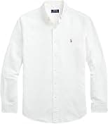 POLO RALPH LAUREN Men's Classic Oxford Long Sleeve Sport Shirt - Best Deal Finder