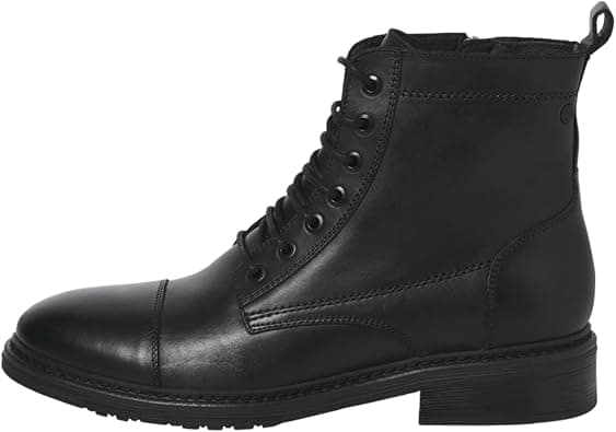 JACK & JONES Jfwwentworth Leather Boot Sn mens Jfwwentworth Leather Boot Sn on Amazon.ae - Price Tracker