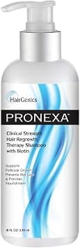 Pronexa Hairgenics Clinical Strength Hair Growth & Regrowth Therapy Shampoo With Biotin, 8 fl. oz. on Amazon.ae - Price Tracker