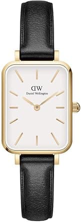 Daniel Wellington Quadro Uhr Rose Gold Leather on Amazon.ae - Price Tracker