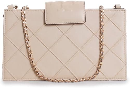 TORY BURCH Mini Chain Wallet Vanilla Soft Serve on Amazon.ae - Price Tracker