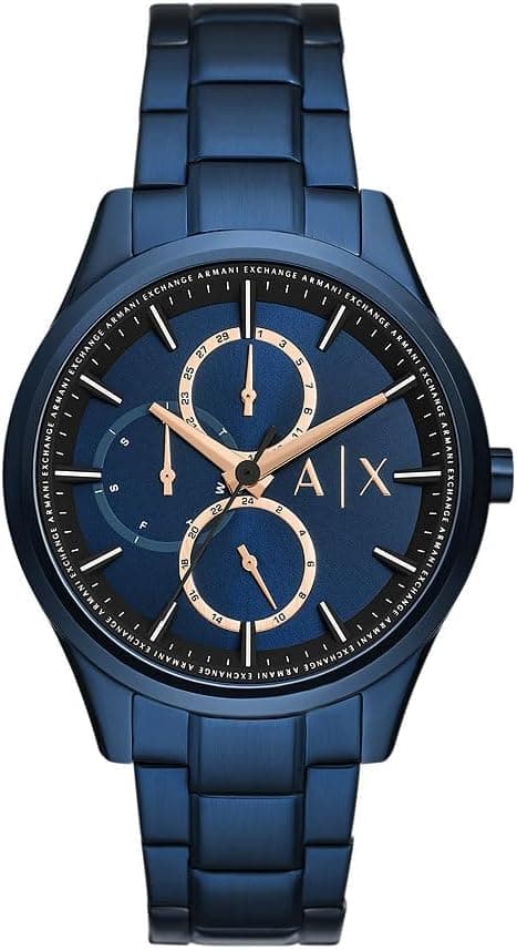 Armani Exchange Watch for Men, Chronograph Movement and 42mm Case Size with Stainless Steel, Leather or Silicone Strap on Amazon.ae - Price Tracker
