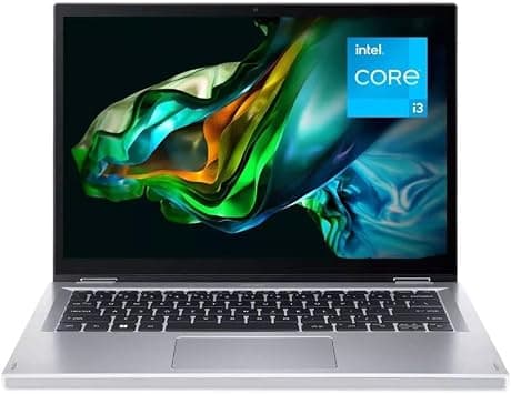 acer Aspire 3 Spin 14 Convertible Laptop, 14" 1920 x 1200 WUXGA IPS Touch Display, Intel Core i3, Intel UHD Graphics, 8GB LPDDR5, 256GB SSD, Wi-Fi 6, Win 11 Home in S Mode, Silver, A3SP14-31PT-38YA on Amazon.ae - Price Tracker