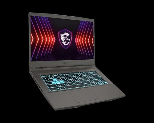 MSI THIN A15 B7UC, COSMOS GRAY, 15.6" FHD 144HZ, AMD RYZEN 7 7735HS, 8GB DDR5, 512GB SSD, NVIDIA RTX3050 GDDR6 4GB, Windows 11 Pro, 1 YEAR MSI WARRANTY, (9S7-16RK11-653) على Amazon.ae - متتبع الأسعار