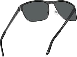 CARFIA Metal Mens Sunglasses Polarized UV400 Protection for Driving Fishing Hiking Golf CA5225 - Best Deal Finder