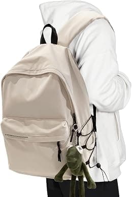 coowoz School Bag Lightweight Casual Daypack College Laptop Backpack for Men Women Water Resistant - Best Deal Finder