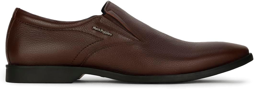 Hush Puppies Men's Aaron Slipon E 23 Leather Uniform Dress Shoe على Amazon.ae - متتبع الأسعار