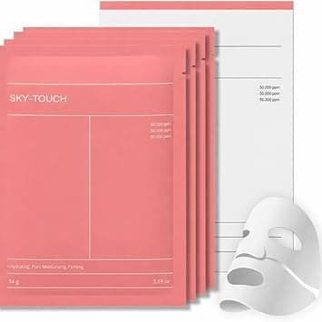 SKY-TOUCH Deep Collagen Overnight Mask, Deep Mask Strengthens for Elasticity, Firming, and Moisturizing, 34gx4 Sheet/pack on Amazon.ae - Price Tracker