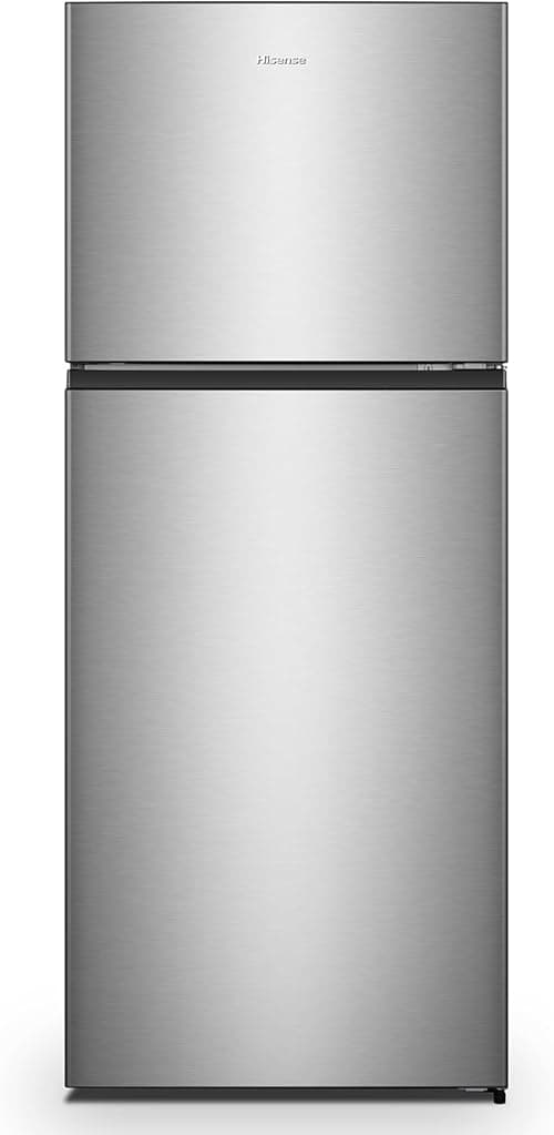 Hisense 488 Liter Refrigerator Double Door Top Mount Silver Model RT488N4ASU"Min 1 year manufacturer warranty" on Amazon.ae - Price Tracker