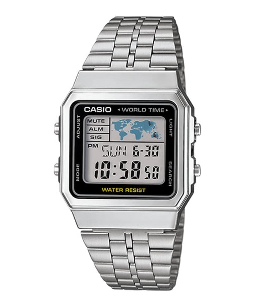 Casio Men's Classic A500WA-1 Silver Stainless-Steel Quartz Watch on Amazon.ae - Price Tracker