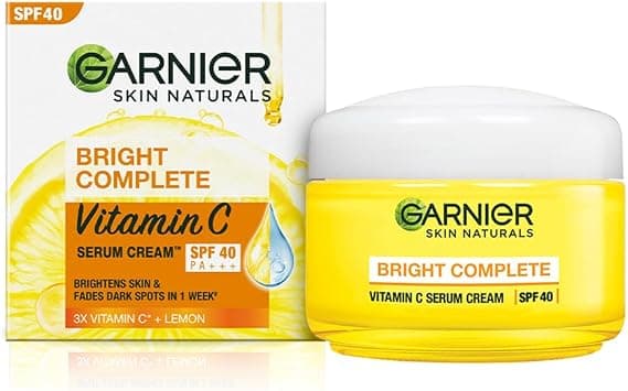 Garnier Bright Complete VITAMIN C SPF40/PA+++ Serum Cream, 45 grams on Amazon.ae - Price Tracker