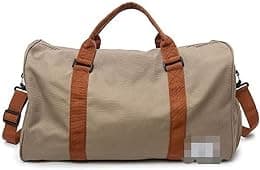 Sports Gym Bag with Shoes Compartment Large Capacity Gym Bag Multi Pocket Duffel Bag for Men and Women Workout Travel Khaki - Best Deal Finder