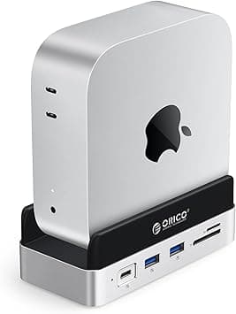 ORICO MiniDock Compatibility with Mac Mini M4, 10-in-1 Aluminum USB C Hub with M.2 SSD Enclosure, 10Gbps USB-C & USB-A, 4K HDMI, Gigabit Ethernet, SD/TF Card Readers-VS10 - Amazon.ae Price Tracker
