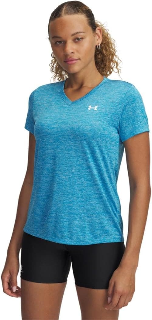 Under Armour womens Tech Twist Short Sleeve V Neck T-Shirt on Amazon.ae - Price Tracker