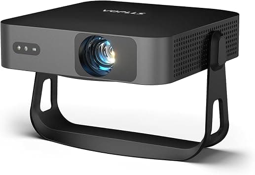 VOPLLS 360° Adjustable Stand & AI Auto Focus: Mini Projector with WiFi and Bluetooth, 550ANSI Native 1080P Portable Outdoor Movie Projector, Car 6D Keystone Home Projector for HDMI/USB/AV/Phone/Laptop على Amazon.ae - متتبع الأسعار