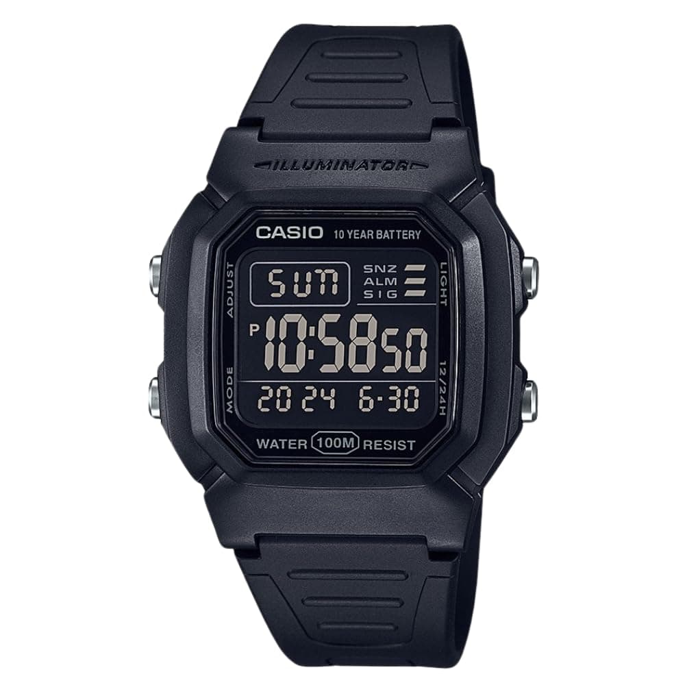 Casio W800HG Series | Men’s Digital Watch | 100 Meter Water Resistance | Multi Function Alarm | 100 SEC Stopwatch | Auto Calendar | Countdown Timer | LED Light | Dual Time| 10 Year Battery on Amazon.ae - Price Tracker