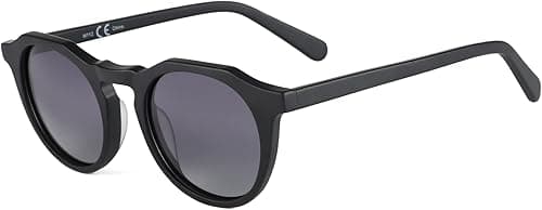 ZENOTTIC Vintage Round Polarised Sunglasses for Men Women UV400 Protection on Amazon.ae - Price Tracker