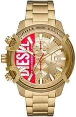 Diesel Griffed watch for men, Quartz/Chronograph Movement with Silicone, Stainless steel or Leather strap - Best Deal Finder
