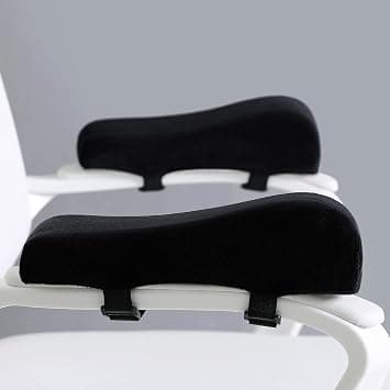 Ergonomic Memory Foam Office Chair Armrest Pads with Memory Foam, Comfy Gaming Chair Arm Rest Covers for Elbows and Forearms Pressure Relief, Stretch Fit,2 Piece on Amazon.ae - Price Tracker