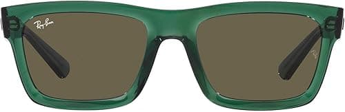 Ray-Ban Mens RB4396 Warren Sunglasses Transparent Green/Brown, M on Amazon.ae - Price Tracker