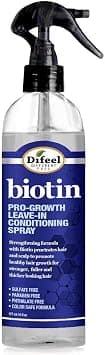 Difeel Pro-Growth Biotin Leave in Conditioning Spray 6 oz. - Hair Loss Leave in Treatment - Best Deal Finder