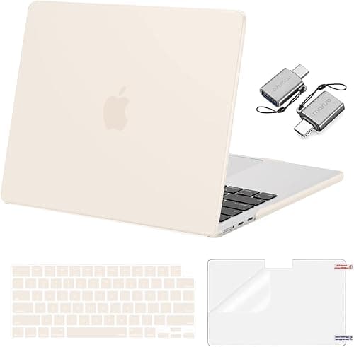 MOSISO Compatible with MacBook Air 13 inch Case 2026, Beige on Amazon.ae - Price Tracker