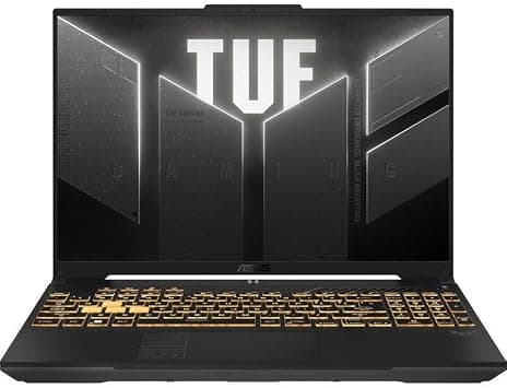 ASUS TUF (Upgraded) Gaming F16 Laptop, 16" FHD+ 144Hz Display, Intel Core 5 210H, 16GB RAM, 512GB PCIe 4.0 SSD, NVIDIA GeForce RTX 3050 6GB, RGB Keyboard, MUX Switch, Mecha Gray على Amazon.ae - متتبع الأسعار