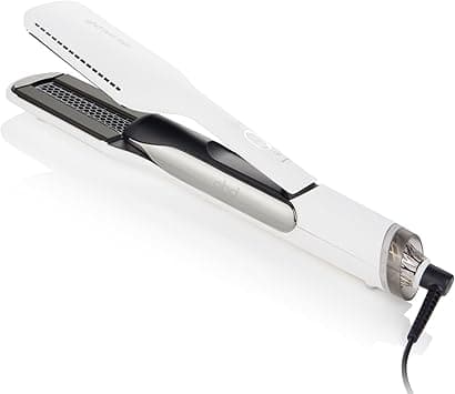 ghd Duet Style ― 2-in-1 Flat Iron Hair Straightener + Hair Dryer, Hot Air Styler to Transform Hair from Wet to Styled - White on Amazon.ae - Price Tracker
