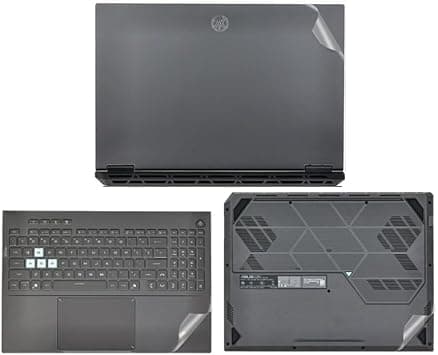 Gruattreay Laptop Decal Cover Compatible with ASUS TUF Gaming F16 2025 (FX608L) 16-inch Anti-Scratch Sticker Three Sided Notebook Film (Clear Frosted) on Amazon.ae - Price Tracker