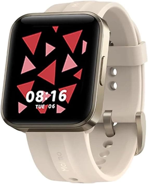 70mai Maimo Watch Flow WT2106 Vanilla Cream Smart watch, 1.6" AMOLED Touch Screen, Long battery life, GPS, Health tracking, 116 Sports Modes, 5 ATM Waterproof, IOS and Android, 12 Days Battery Life on Amazon.ae - Price Tracker