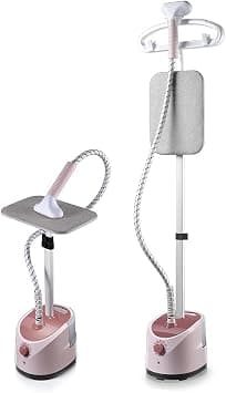 SKY-TOUCH Vertical Clothes Garment Steamer,2000W,1.6L Detachable Tank,10 Steam Settings, Horizontal & Vertical Ironing Board, 35g/min Steam Rate,Ideal for Delicate Clothes and Long Garments on Amazon.ae - Price Tracker