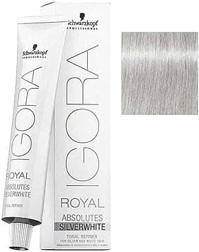 Schwarzkopf Igora Royal Absolutes Silver White Tone Adjuster Series 60ml - Silver on Amazon.ae - Price Tracker