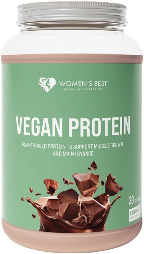 Women's Best Vegan Protein – Plant-Based Protein Powder for Muscle & Recovery – 908g, Chocolate Flavor on Amazon.ae - Price Tracker
