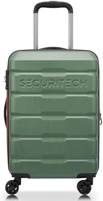 DELSEY PARIS Securitech Citadel 54 4DW Expandable Cabin Trolley Bag Green on Amazon.ae - Price Tracker