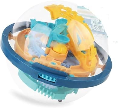 NALACAL 3D Gravity Maze Game Brain Teaser Fidget, Toy Puzzle Ball | Anxiety Relief Items | Cool Stuff | Sensory Toys for Kids & Adults Ages 6+ - Amazon.ae Price Tracker