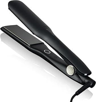 ghd New Max Styler Professional Hair Straighteners, Black, [comes with UK Plug] on Amazon.ae - Price Tracker