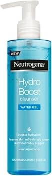 Neutrogena Hydro Boost Lightweight Hydrating Facial Cleansing Gel, Gentle Face Wash & Makeup Remover with Hyaluronic Acid, Hypoallergenic & Non Comedogenic, 6 oz - Best Deal Finder