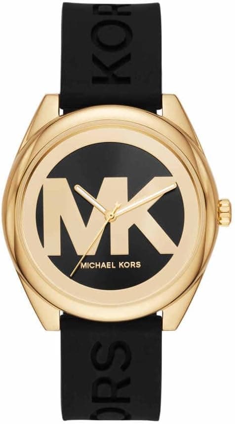 Michael Kors Janelle Watch für Damen, Quarz-Dreizeigerwerk mit Edelstahl- oder Silikonarmband على Amazon.ae - متتبع الأسعار