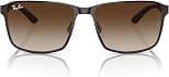 Ray-Ban Rb3721 Square Sunglasses - متتبع أسعار Amazon.sa